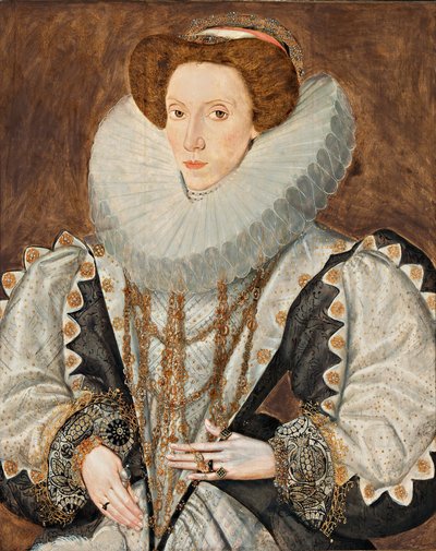 Retrato de uma senhora de George Gower